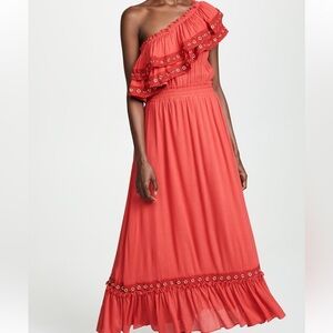 Misa Women's Safa Dress (Safa Dress)
- red/red, size: XS